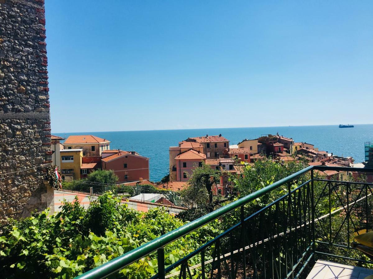 Vento Di Mare Lägenhet Tellaro Exteriör bild